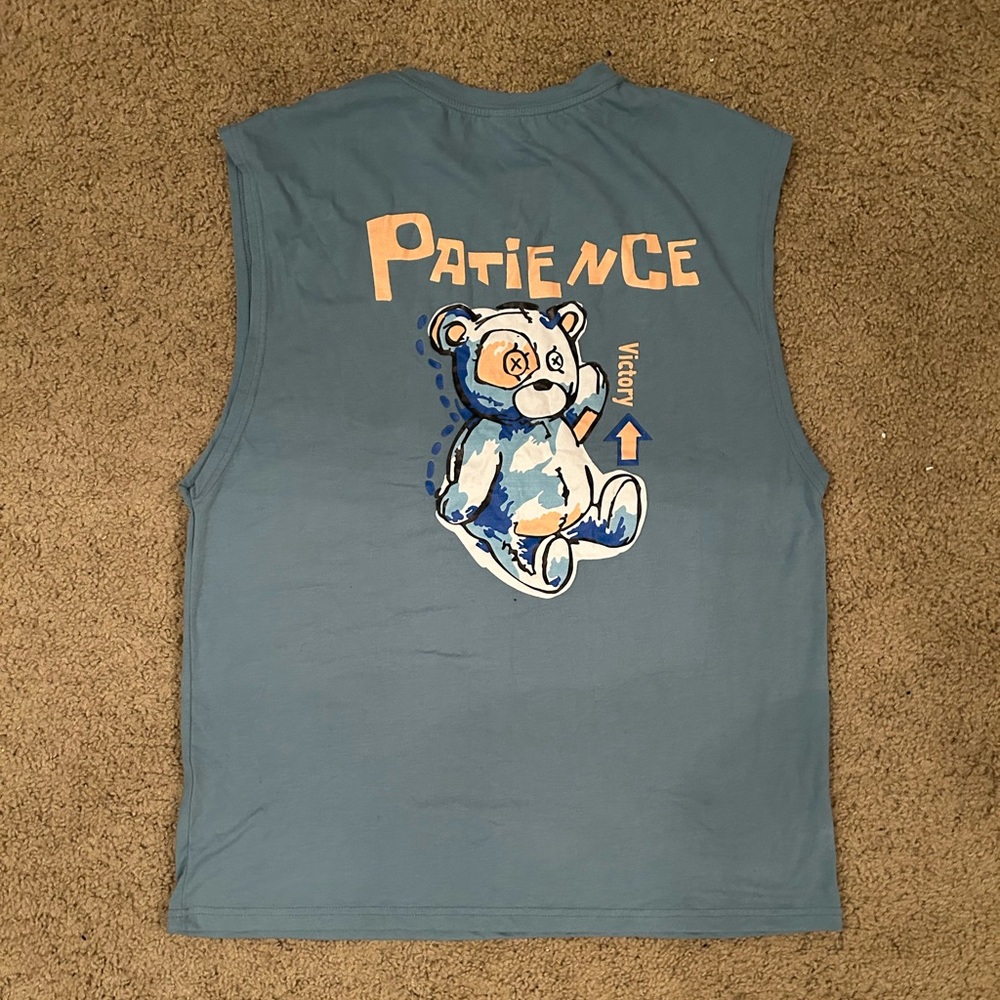 grey muscle top